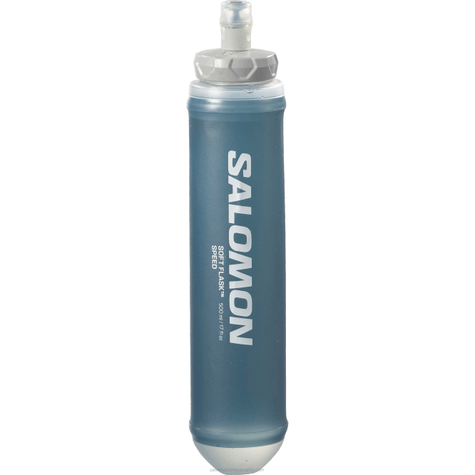 SalomonLF4H393 erkek hidrasyon aksesuarları - yumuşak matara 500ml/17oz hız 42 kayrak grisi