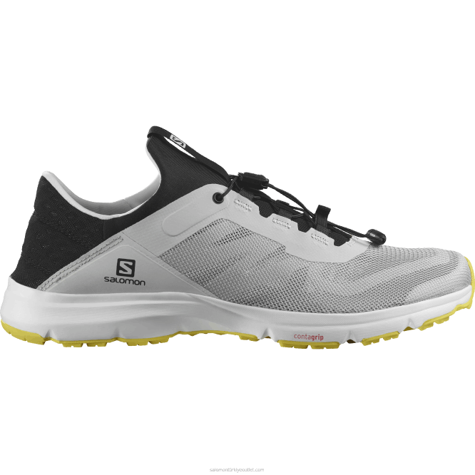 SalomonLF4H1081 erkek sandalet - amphib bold 2 ay taşı/siyah/düğün çiçeği