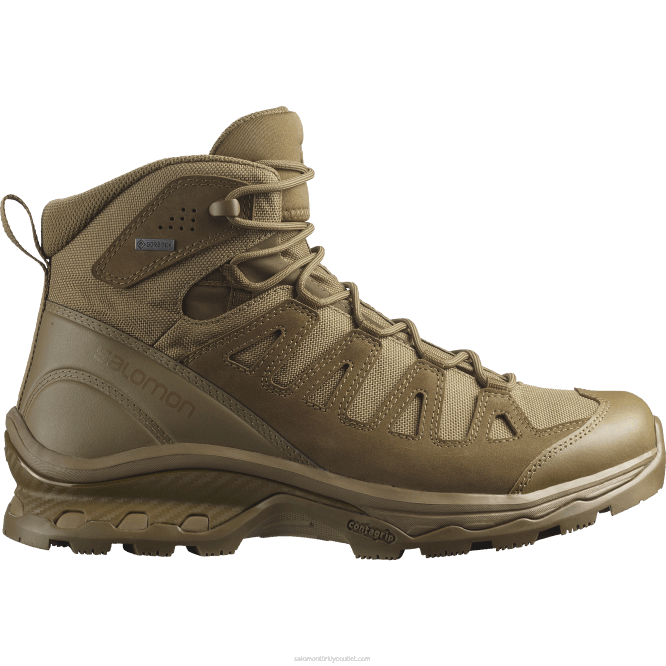 SalomonLF4H1084 Erkek Forces Ayakkabısı - Quest Prime Forces Gore-Tex çakal kahverengi