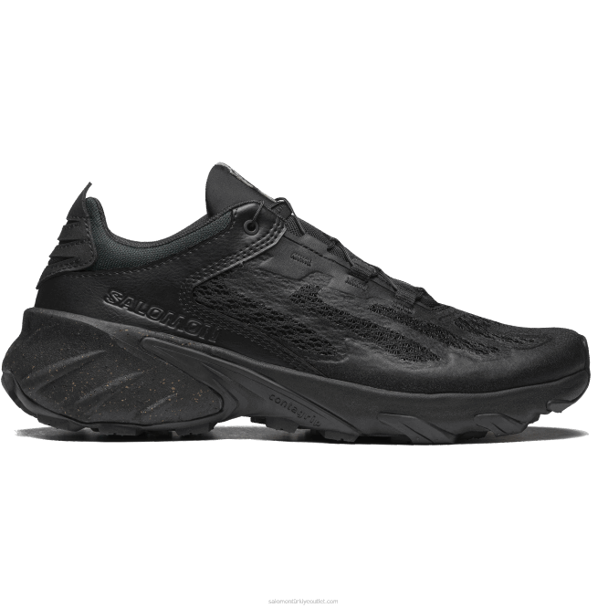 SalomonLF4H116 erkek spor ayakkabı - speedverse prg siyah/alaşım