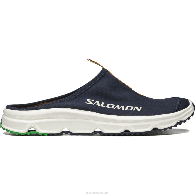 SalomonLF4H155 erkek spor ayakkabı - rx slide 3.0 koyu safir/kauçuk/neşeli yeşil