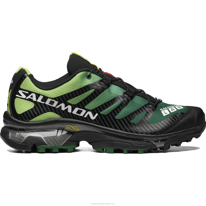 SalomonLF4H62 erkek spor ayakkabı - xt-4 og eden/parlak limon yeşili/beyaz
