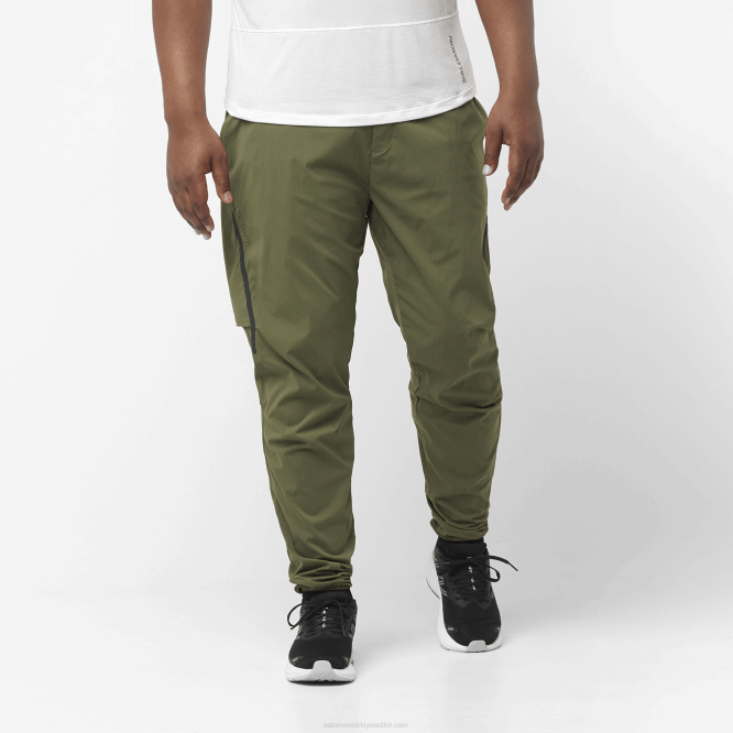 SalomonLF4H249 erkek pantolonu - runlife üzüm yaprağı