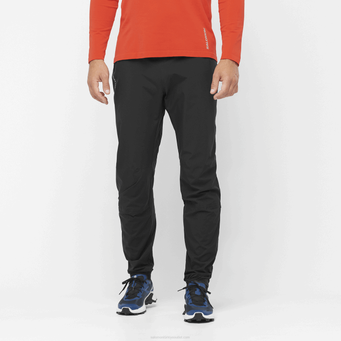 SalomonLF4H251 erkek pantolonu - bonatti izi koyu siyah