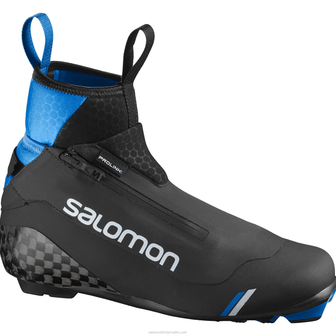 SalomonLF4H703 erkek klasik nordic bot - s/race classic siyah/işlem mavisi