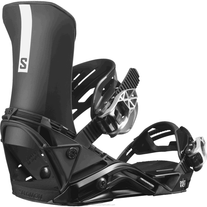 SalomonLF4H602 erkekler snowboard bağlamaları - bölge siyah