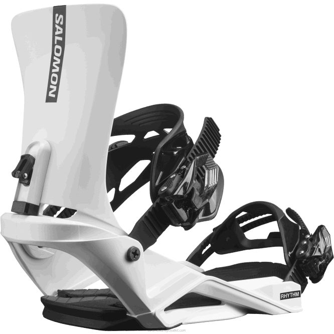 SalomonLF4H609 erkek snowboard bağlamaları - ritim beyaz
