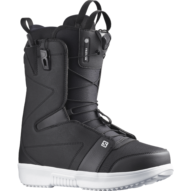 SalomonLF4H1111 erkek snowboard botları - hizip siyah beyaz