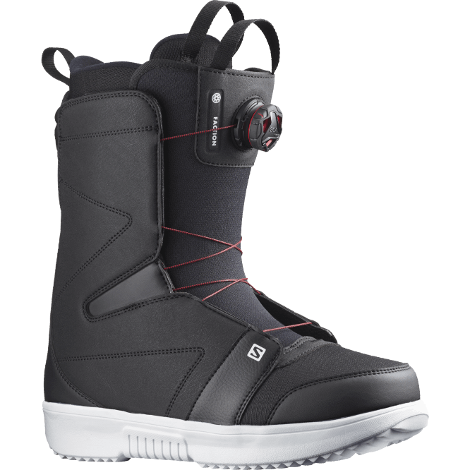SalomonLF4H600 erkek snowboard botu - faction boa siyah beyaz