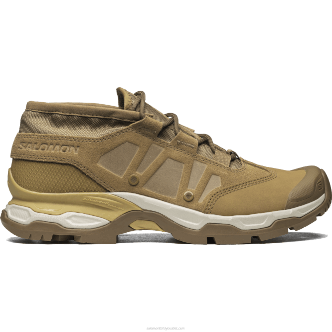 SalomonLF4H768 Kadın Spor Ayakkabı - Jungle Ultra Low Advanced donuk altın/kanguru/safari