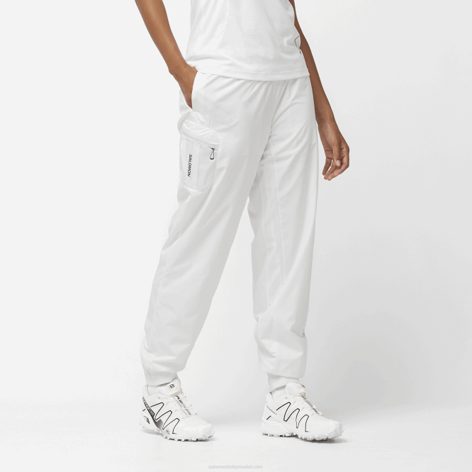 SalomonLF4H943 kadın pantolonu - donatmak beyaz