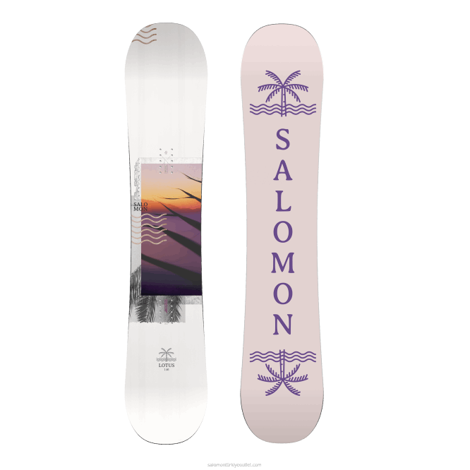 SalomonLF4H1309 bayanlar tüm dağlarda snowboard - lotus l47018600